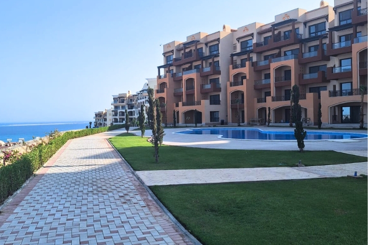 Luxuriöses Panorama-Apartment mit Meerblick - Island View Hurghada